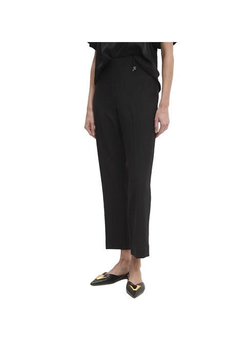 Pantalone Joseph Ribkoff donna 251067 Nero tasche elastico plissettata elastico JOSEPH RIBKOFF | Pantaloni | 25106711
